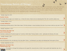 Tablet Screenshot of chicagofranciscans.blogspot.com