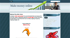 Desktop Screenshot of how-to-make-money-online-very-easy.blogspot.com