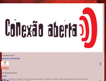Tablet Screenshot of conexao-aberta.blogspot.com
