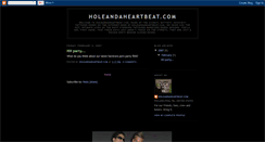 Desktop Screenshot of holeandaheartbeatcrew.blogspot.com