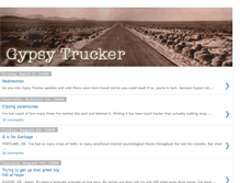 Tablet Screenshot of gypsytrucker.blogspot.com