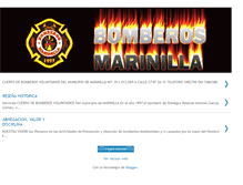 Tablet Screenshot of bomberosmarinilla.blogspot.com