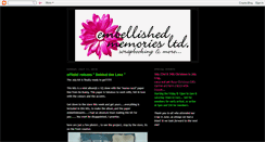 Desktop Screenshot of embellishedmemoriesltd.blogspot.com