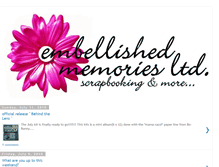 Tablet Screenshot of embellishedmemoriesltd.blogspot.com