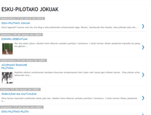Tablet Screenshot of esku-pilotakojokuak.blogspot.com
