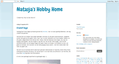 Desktop Screenshot of natasjashobbyhome.blogspot.com