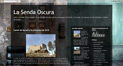 Desktop Screenshot of lasendaoscura.blogspot.com