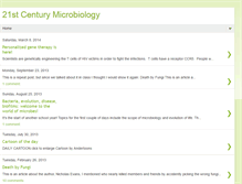 Tablet Screenshot of 21stcenturymicrobiology.blogspot.com