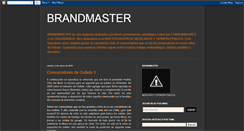 Desktop Screenshot of brand-master.blogspot.com