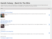 Tablet Screenshot of garethcalway.blogspot.com