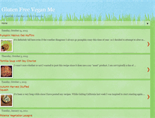 Tablet Screenshot of glutenfreeveganme.blogspot.com