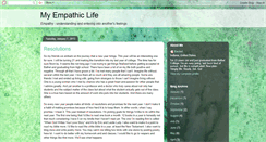 Desktop Screenshot of myempathiclife.blogspot.com