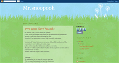 Desktop Screenshot of mrsnoopooh.blogspot.com