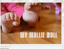 Tablet Screenshot of molliedoll.blogspot.com