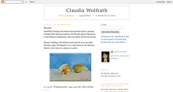 Desktop Screenshot of claudiawolfrath.blogspot.com