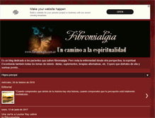 Tablet Screenshot of fibromialgiauncaminoalaespiritualidad.blogspot.com