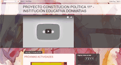 Desktop Screenshot of constitucionpoliticaiedonmatias.blogspot.com