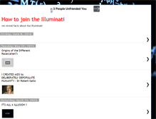 Tablet Screenshot of 121212-illuminati.blogspot.com