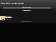 Tablet Screenshot of casadelaculturaheredia.blogspot.com