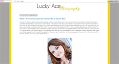 Desktop Screenshot of luckyacephoto1.blogspot.com