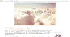 Desktop Screenshot of anotherzoeday.blogspot.com