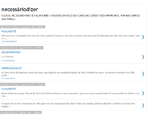 Tablet Screenshot of necessariodizer.blogspot.com