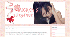 Desktop Screenshot of mickeyhoh.blogspot.com