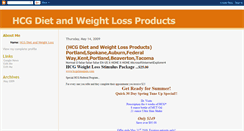 Desktop Screenshot of hcgdietandweightlossproducts.blogspot.com