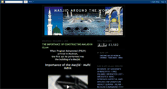 Desktop Screenshot of masjeed.blogspot.com