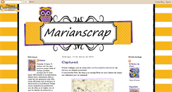 Desktop Screenshot of marianscrap.blogspot.com