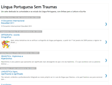 Tablet Screenshot of portuguessemtraumas.blogspot.com