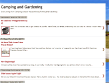 Tablet Screenshot of campingandgardening.blogspot.com