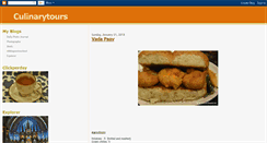 Desktop Screenshot of culinarytours.blogspot.com