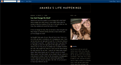 Desktop Screenshot of amandaslifehappenings.blogspot.com