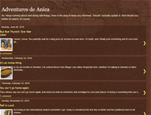 Tablet Screenshot of anicaadventures.blogspot.com