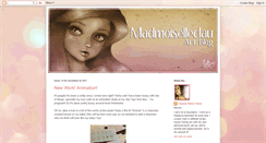 Desktop Screenshot of madmoiselleclau.blogspot.com