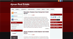 Desktop Screenshot of ajmanrealestate.blogspot.com