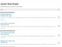 Tablet Screenshot of ajmanrealestate.blogspot.com
