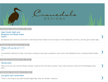 Tablet Screenshot of cranedaledesign.blogspot.com