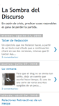 Mobile Screenshot of lasombradeldiscurso.blogspot.com