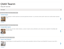 Tablet Screenshot of cileklitasarim.blogspot.com