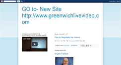 Desktop Screenshot of greenwichlivevideo.blogspot.com