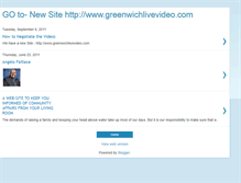 Tablet Screenshot of greenwichlivevideo.blogspot.com