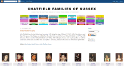 Desktop Screenshot of chatfieldfamiliesofsussex.blogspot.com