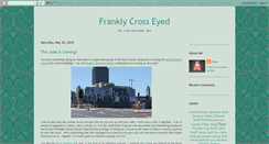 Desktop Screenshot of frankly-cross-eyed.blogspot.com