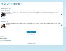 Tablet Screenshot of newmotorcycles-zowez.blogspot.com