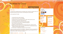 Desktop Screenshot of brkfst4dnr.blogspot.com