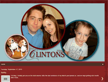 Tablet Screenshot of brittandtayclinton.blogspot.com