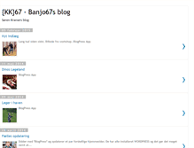 Tablet Screenshot of banjo67.blogspot.com