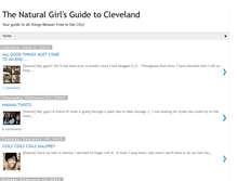 Tablet Screenshot of naturallycleveland.blogspot.com